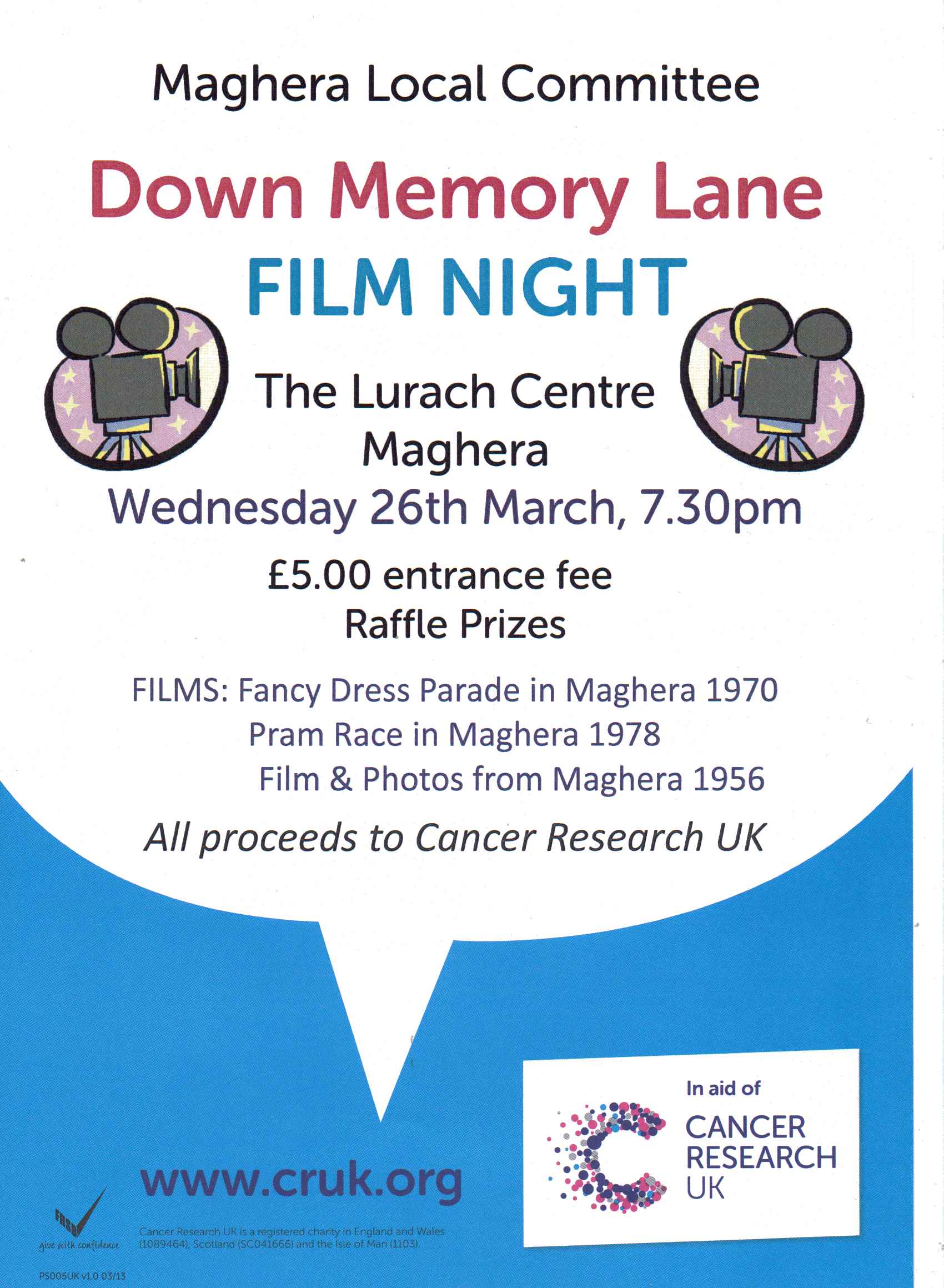 Down Memory Lane Film Night
